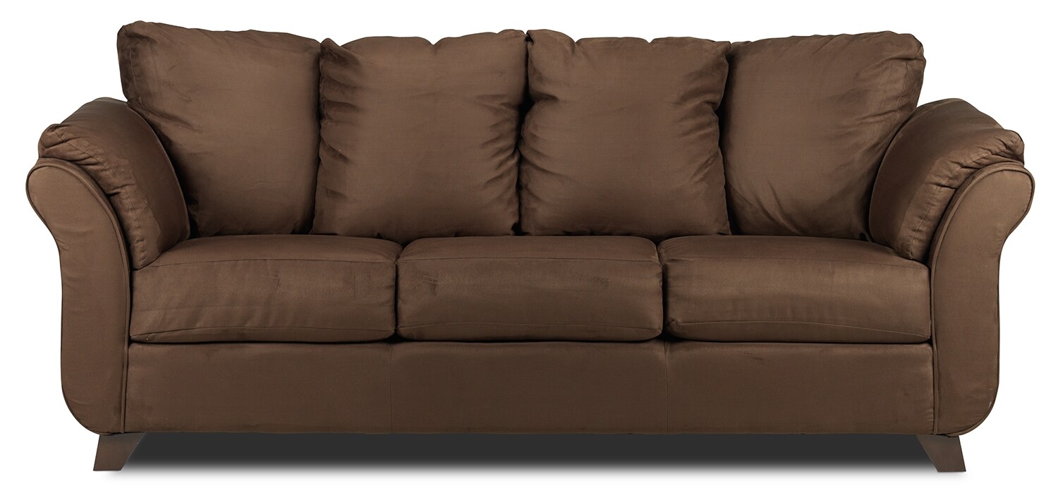 Collier Sofa Chocolate Leon's