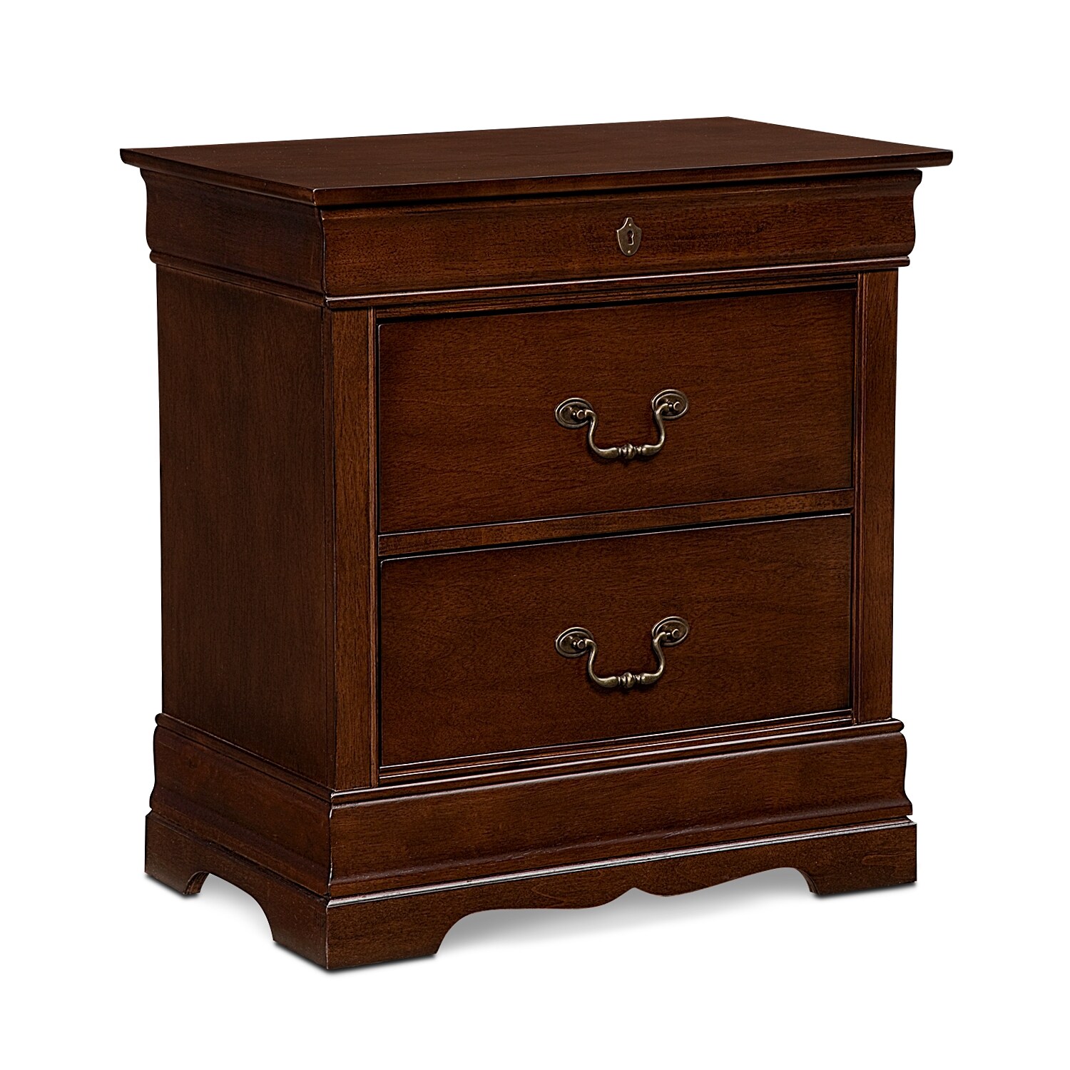 Neo Classic Cherry Nightstand American Signature Furniture