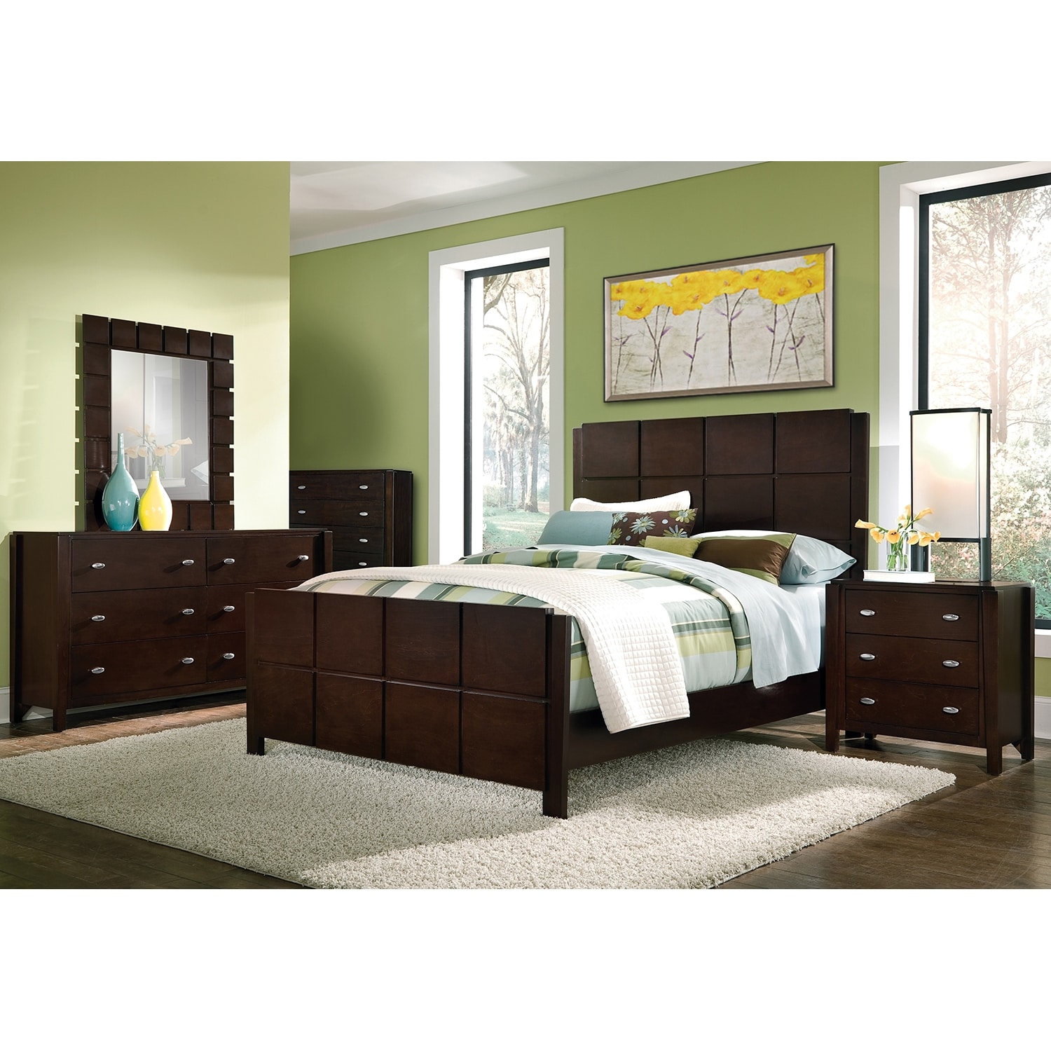 Bedroom Furniture-Mosaic King Bed