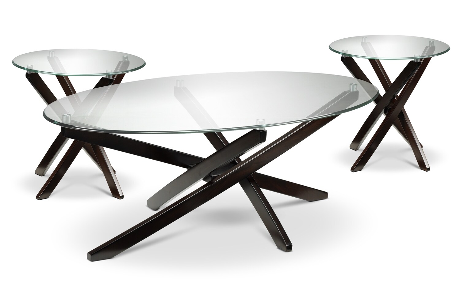 Xenia End Table Espresso Leon's