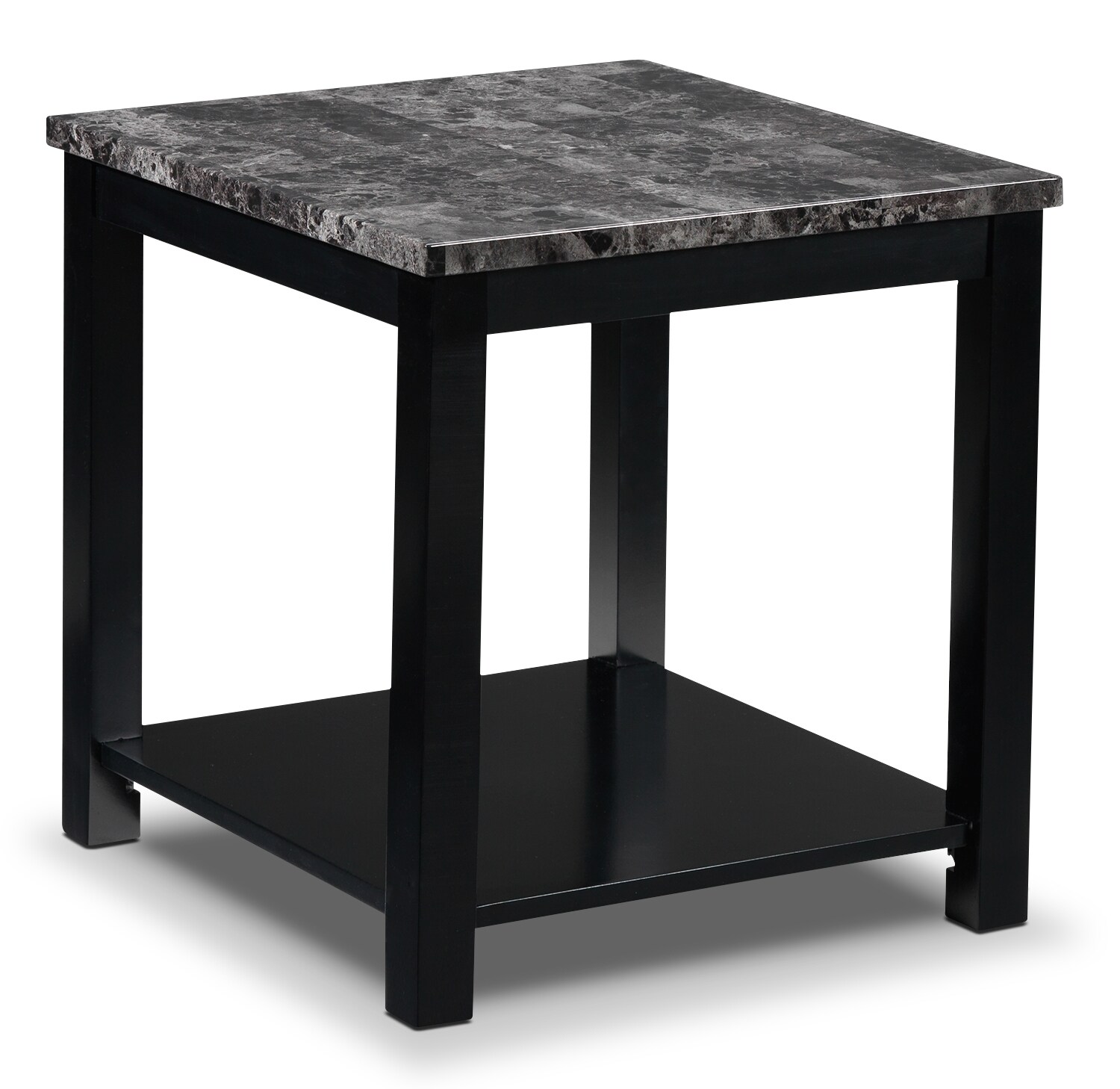 Selena End Table Black Leon's