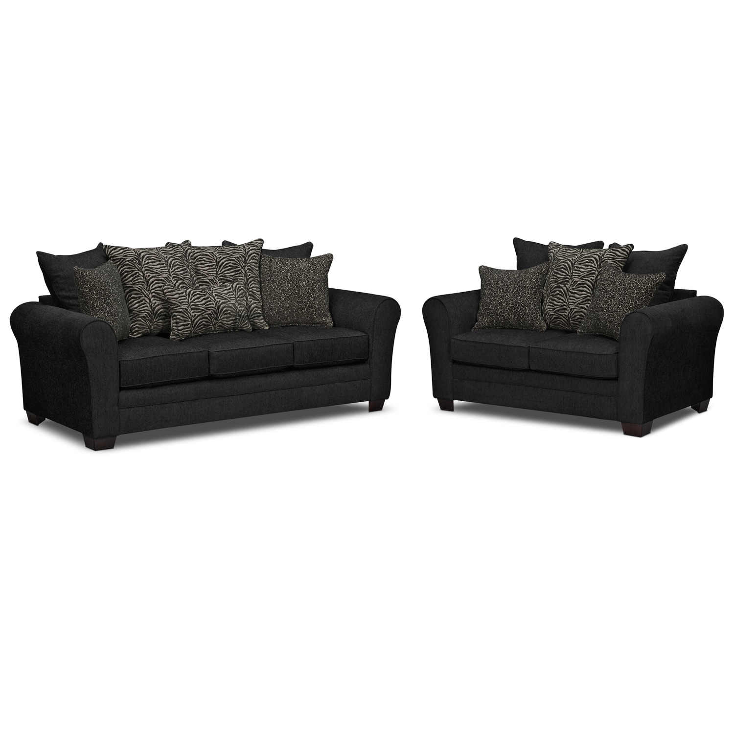  upholstery 2 pc living room value city furniture 2 pc living room title=