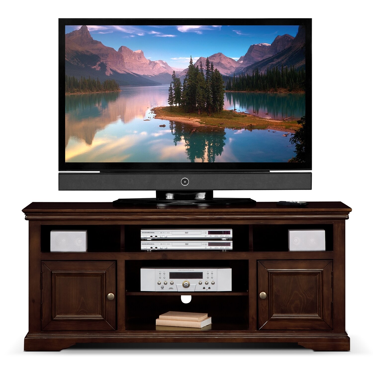 Jenson III 60" TV Stand Value City Furniture