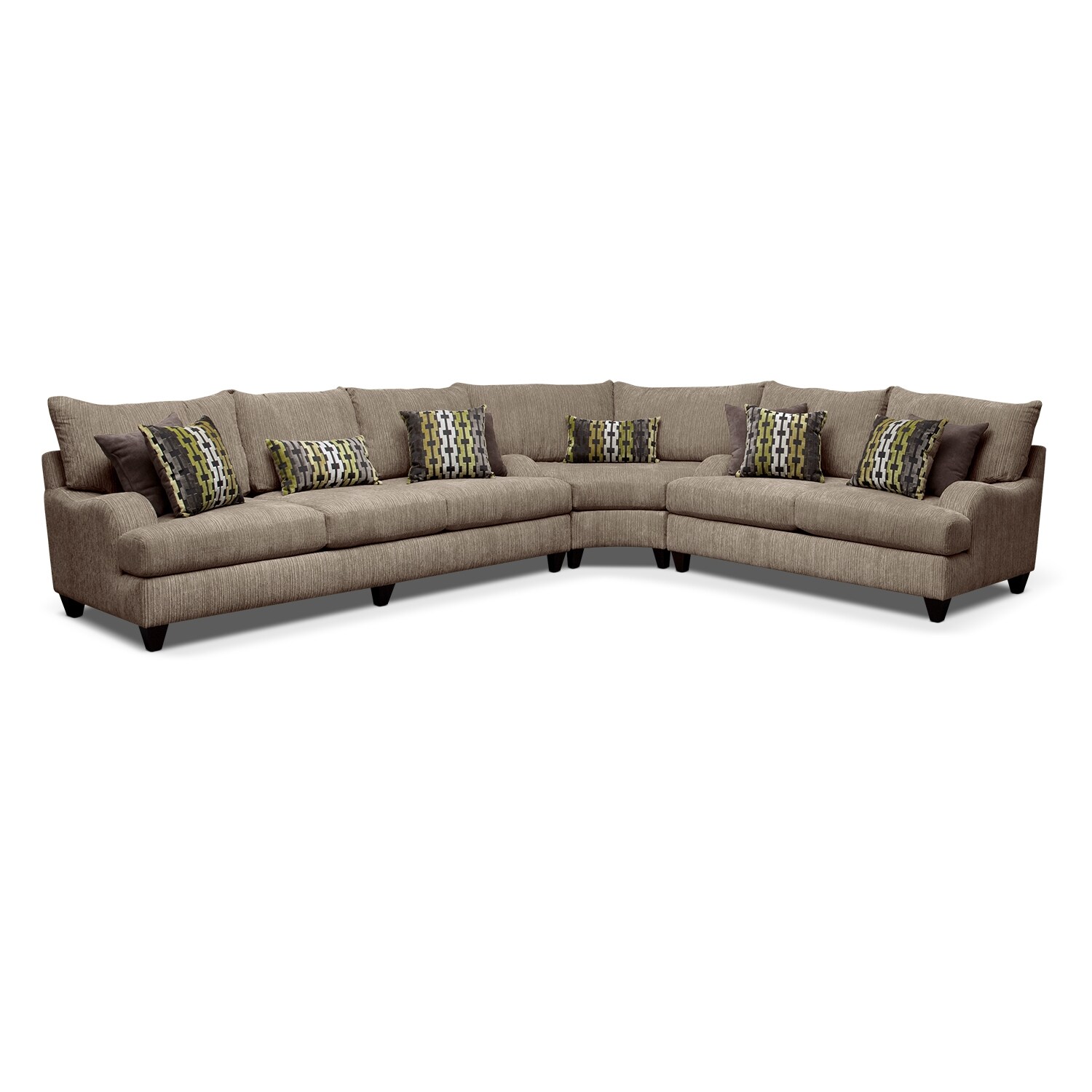 Hollister II 3Piece Sectional