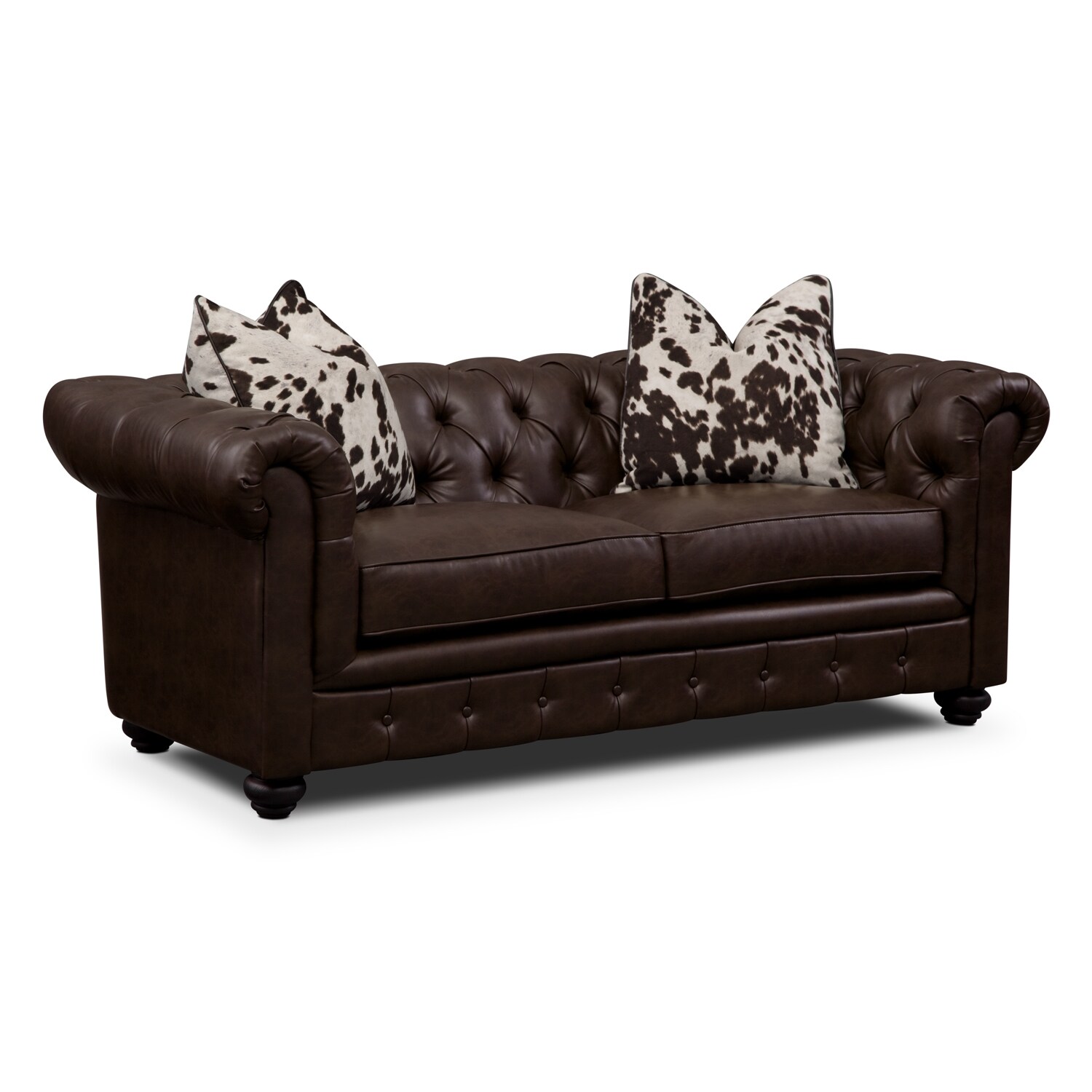 Marquette Chocolate Apartment Sofa