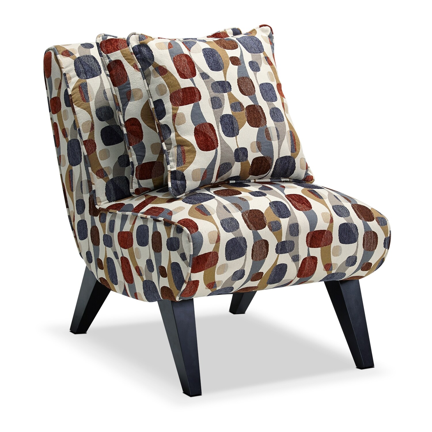 Adrian Accent Chair Geometric American Signature Furniture