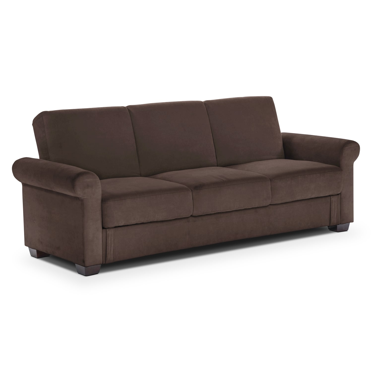 Thomas Futon Sofa Bed with Storage | Value City Furniture