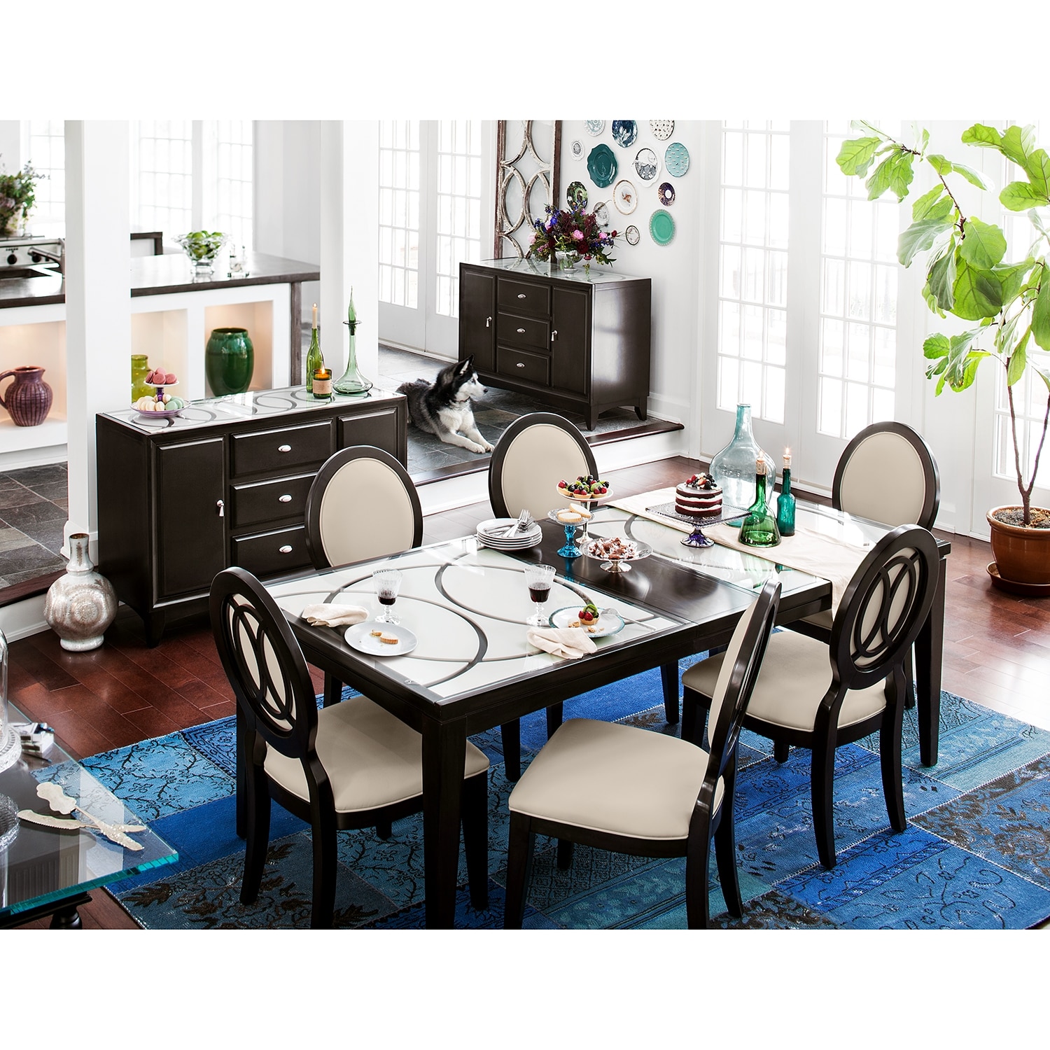 Cosmo Dining Room Table Value City Furniture