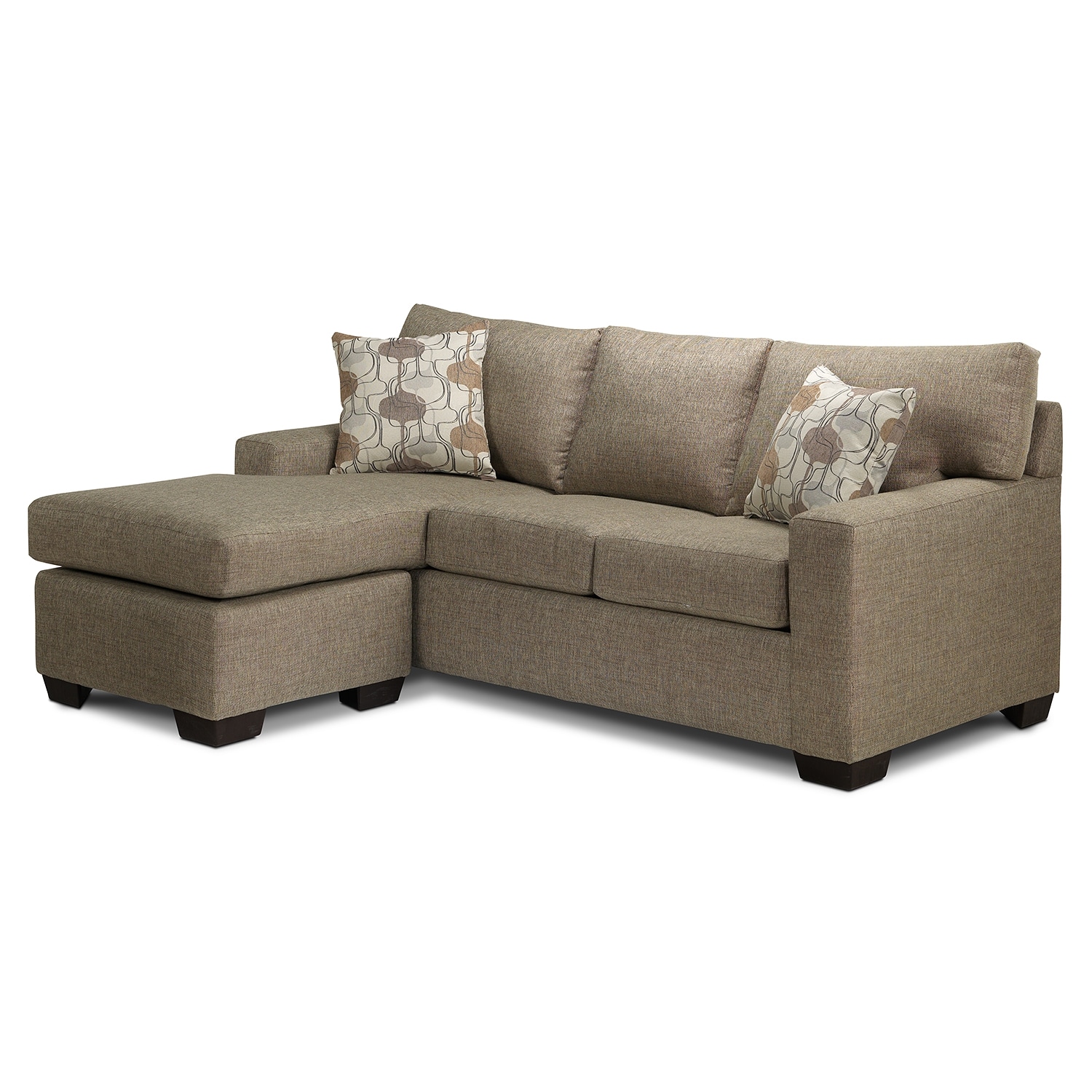 Sofa Bed With Chaise Kendall sofabed w/ chaise - granite sand leon's Sofa Bed With Chaise Kendall sofabed w/ chaise - granite sand leon's