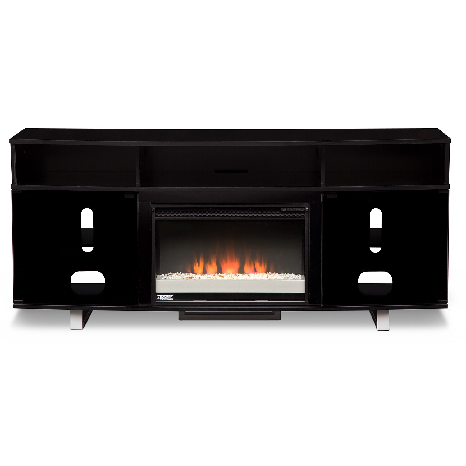Pacer Fireplace TV Stand | Value City Furniture