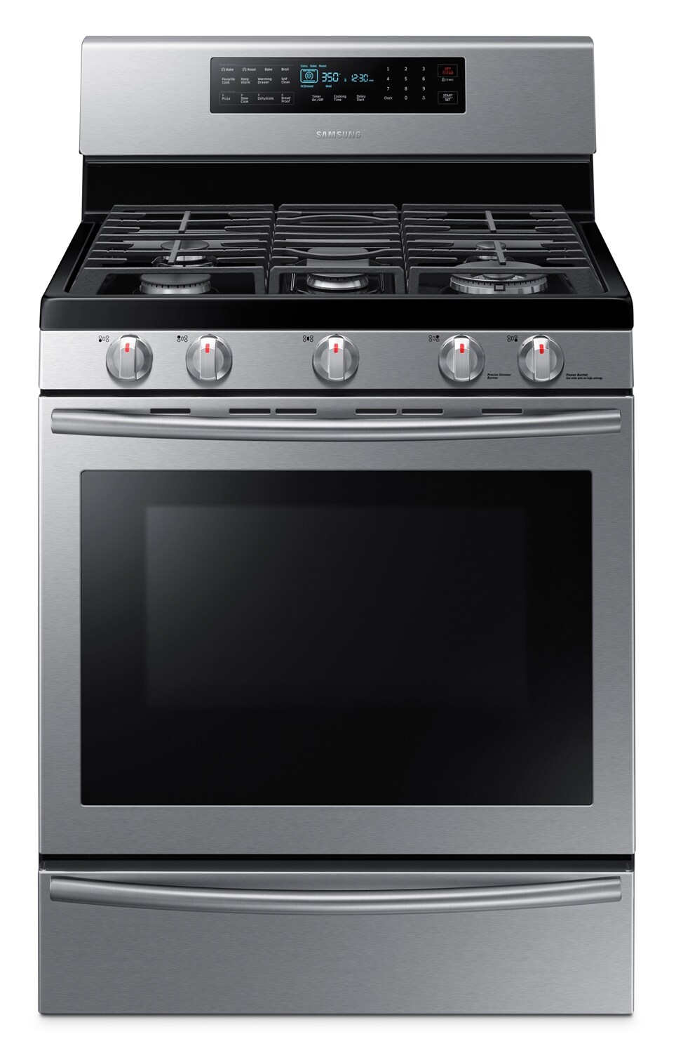 Samsung Stainless Steel Freestanding Gas Range (5.8 Cu. Ft