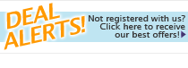 If you're not registered yet, click here to do so and receive our best offers!