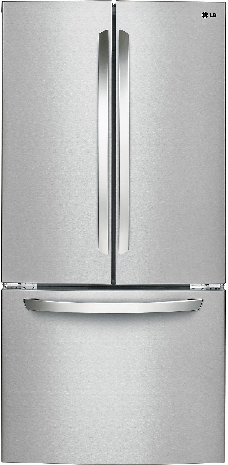 LG 24 Cu. Ft. French Door Refrigerator with Smart Cooling System ...