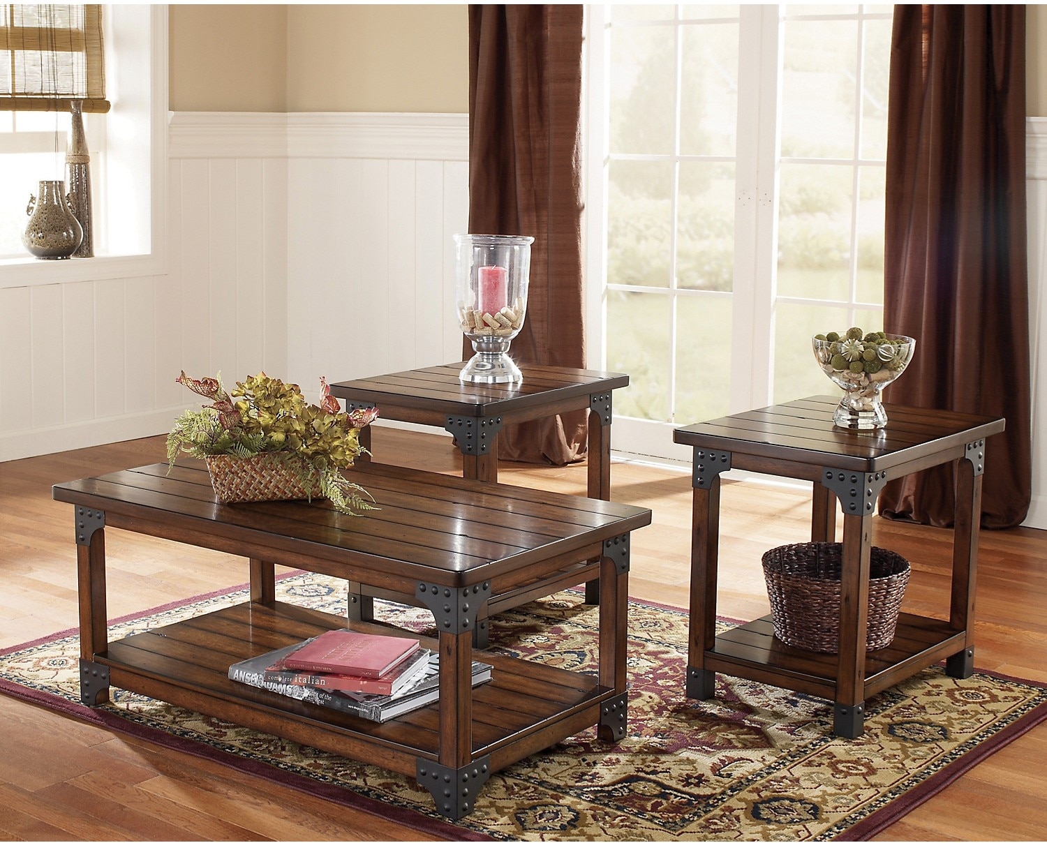 Murphy Piece Coffee And Two End Tables Package The Brick - murphy piece coffee and two end tables package the brick -