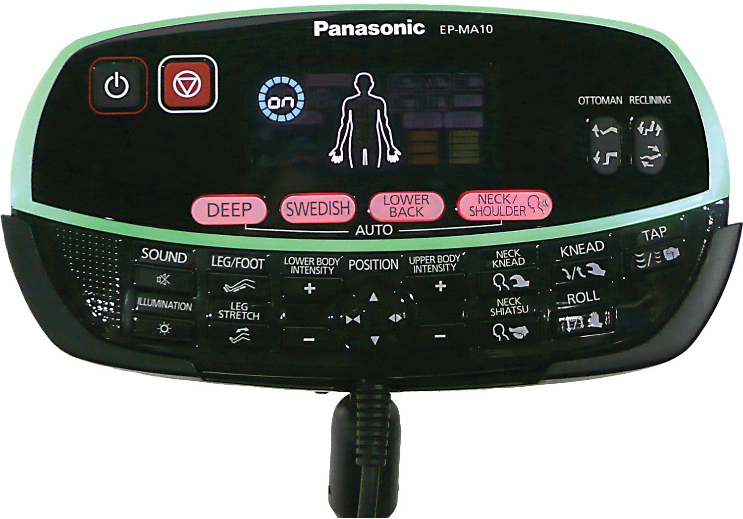 Panasonic Urban Collection Reclining Massage Chair Black The Brick