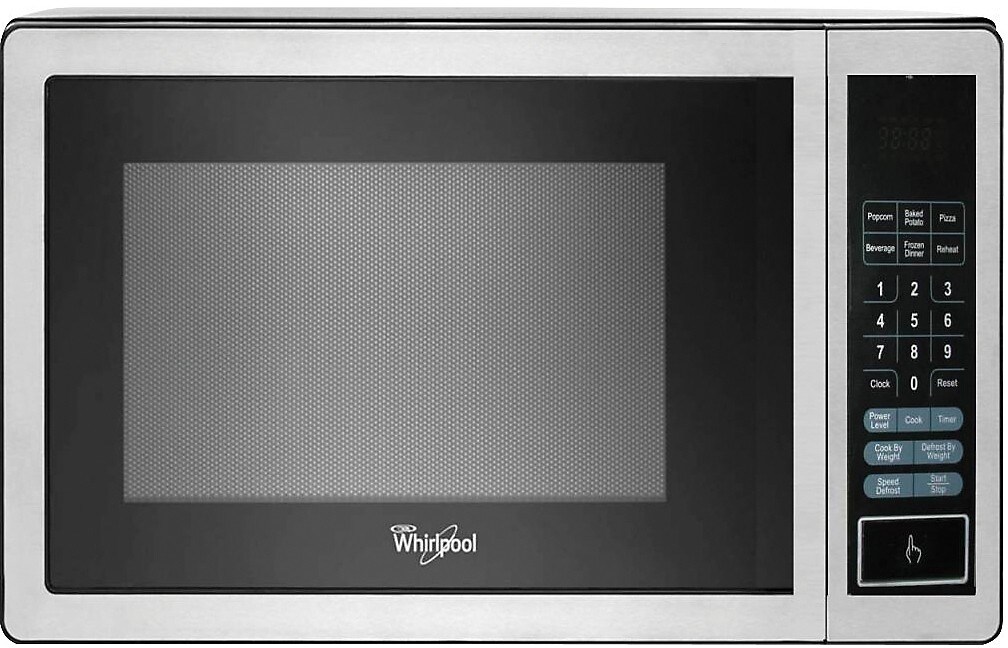 Whirlpool 0.9 Cu. Ft. Countertop Microwave Stainless Steel The Brick