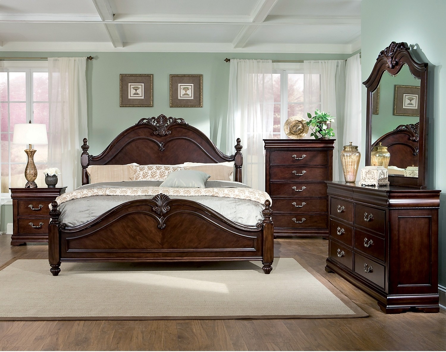 Westchester 8Piece Queen Bedroom Set The Brick