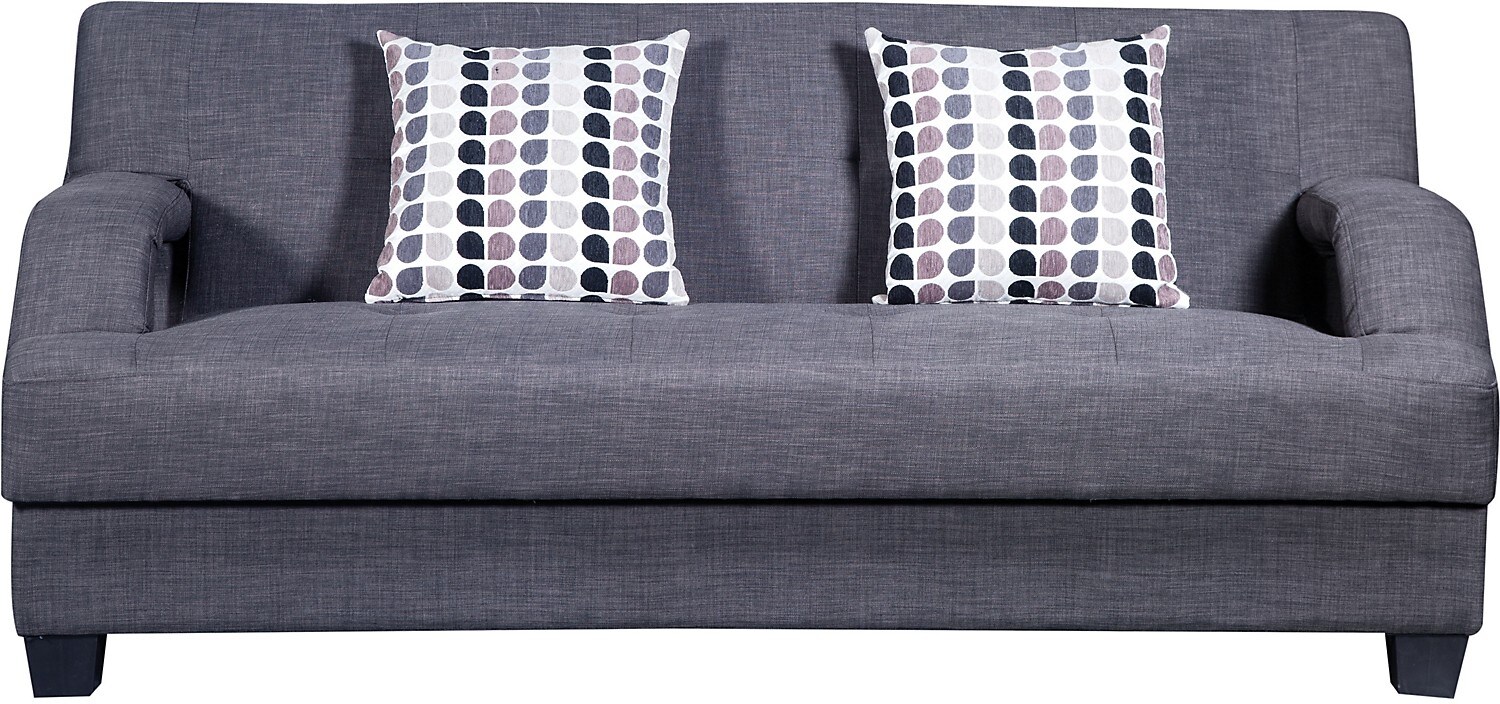 Vogue Futon Charcoal The Brick