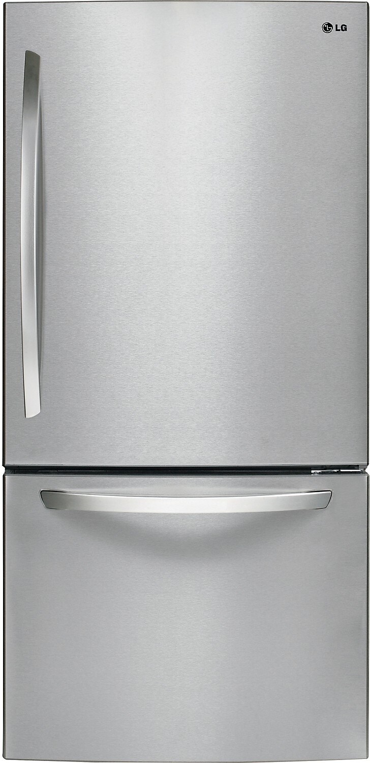 LG 24 Cu. Ft. Bottom Freezer Refrigerator with Smart Cooling