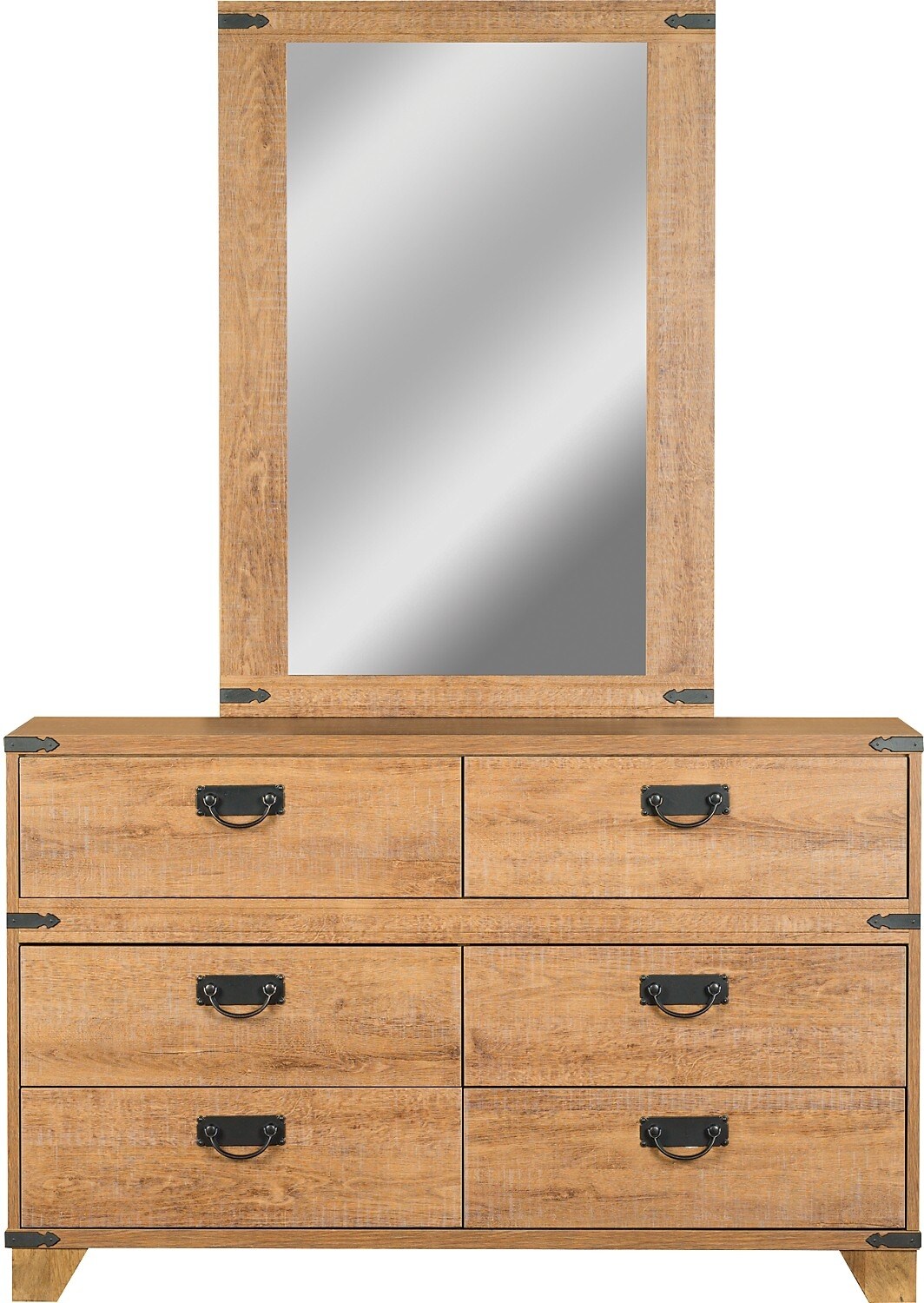 Driftwood 6Drawer Dresser The Brick