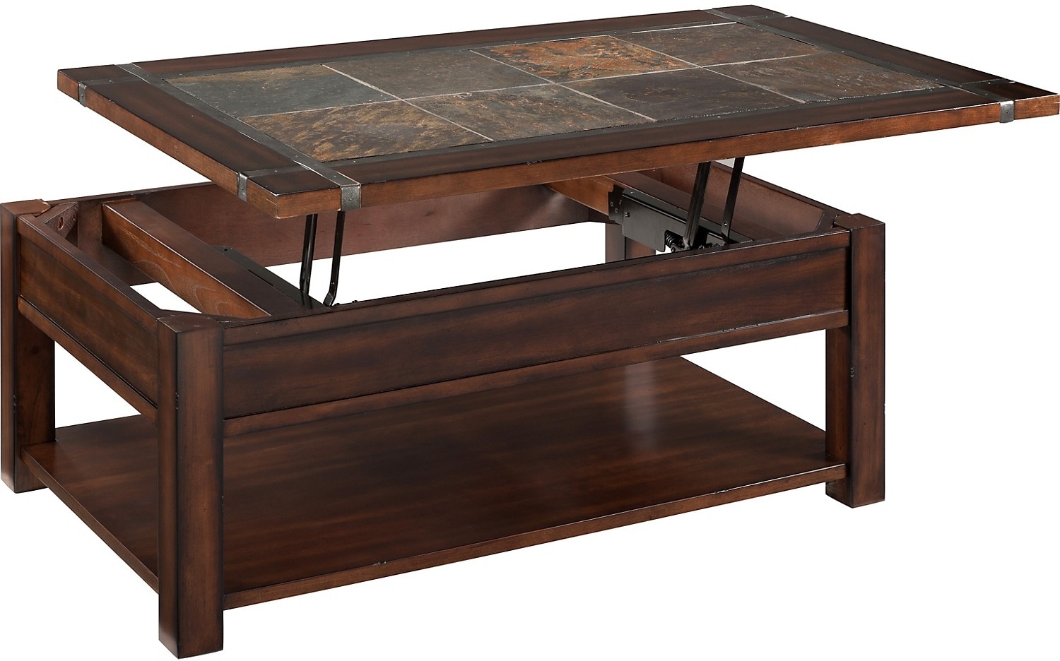Roanoke Coffee Table With Lifttop And Casters The Brick - roanoke coffee table with lifttop and casters the brick -
