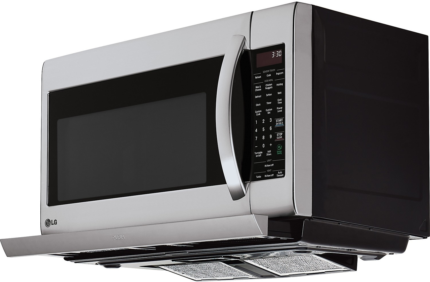 LG 2 Cu. Ft. OvertheRange Microwave Stainless Steel The Brick