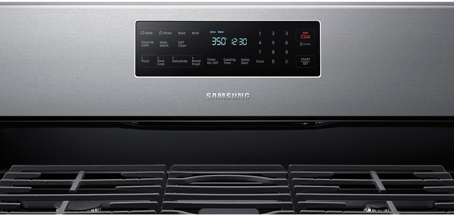 Samsung FreeStanding Gas Range Stainless Steel The Brick
