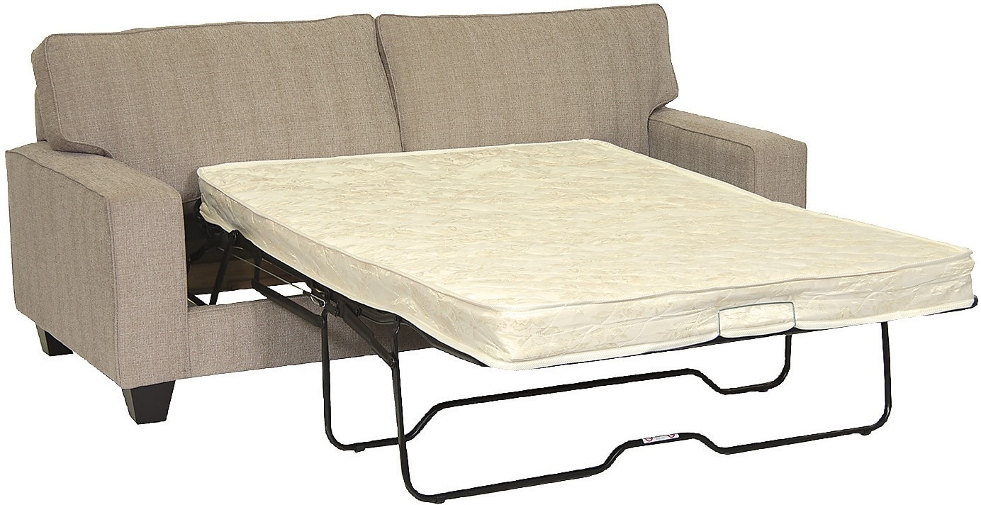 Living Room Furniture - Designed2B Dax Linen-Like Sofa Bed â€“ Mist