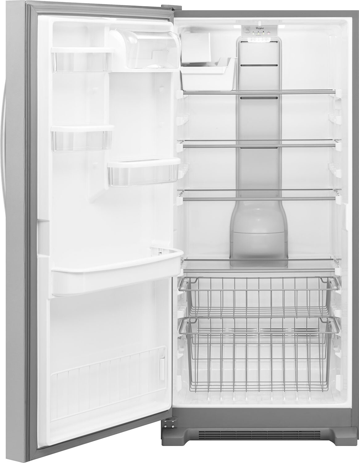 Whirlpool® SideKicks® 18 Cu. Ft. AllRefrigerator Stainless Steel