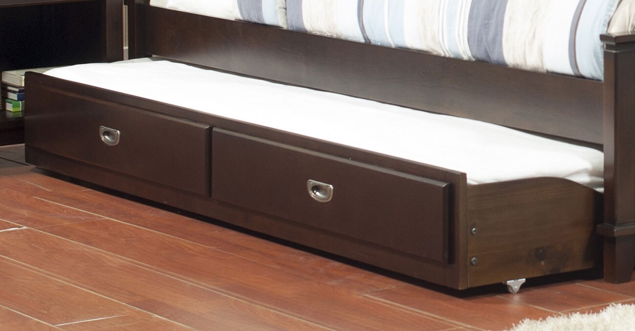 Kids' Beds The Brick - Chadwick Twin Trundle – Espresso kids' beds the brick - chadwick twin trundle – espresso