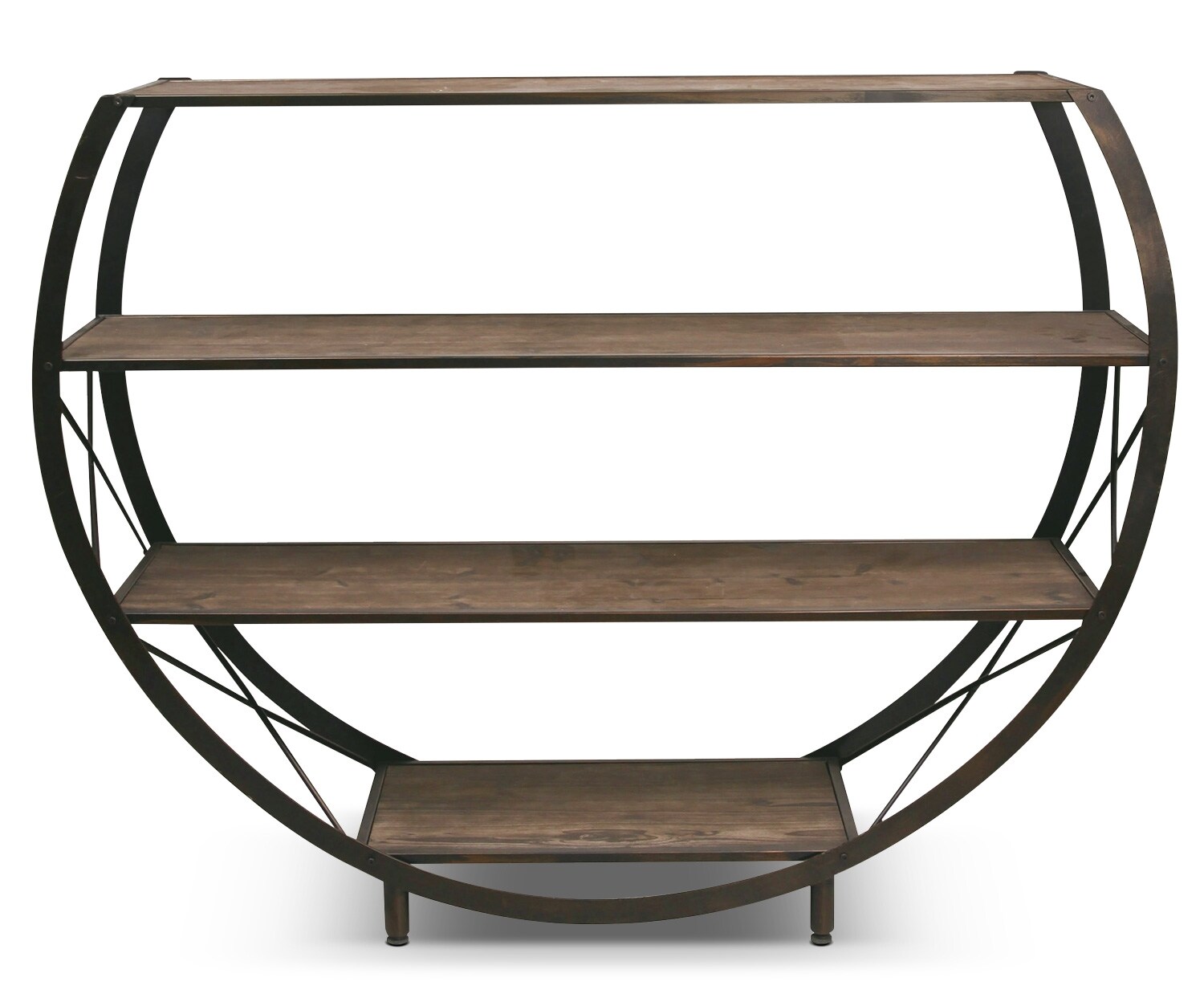 Santa Monica Circle Bookcase The Brick Click To Change Image
