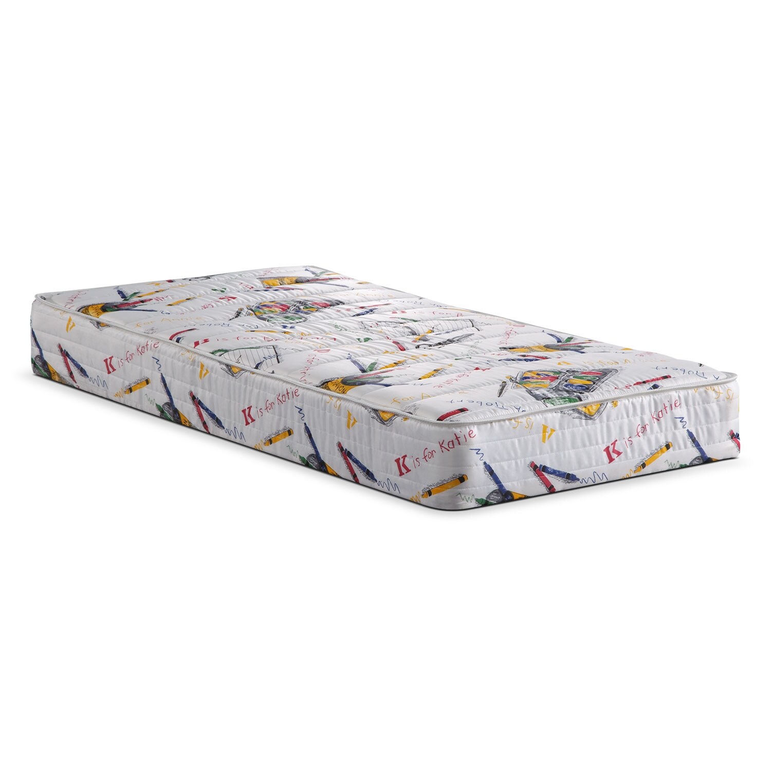 Innerspring Bunkie Twin Mattress/Bunkie Board American Signature Furniture