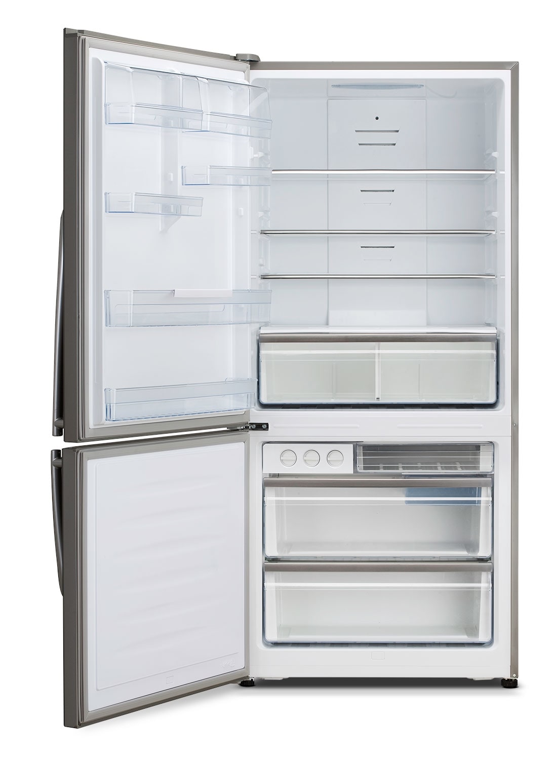 Hisense 17 Cu. Ft. BottomMount Refrigerator with Left Door Swing