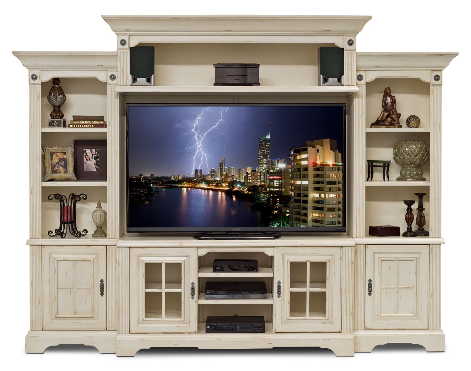 Highland 5Piece Entertainment Centre with 66" TV Opening The Brick