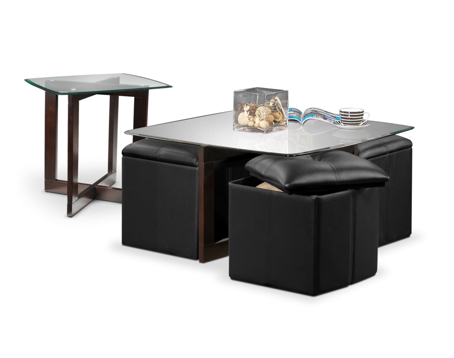 The Neera Collection - Chocolate, Black