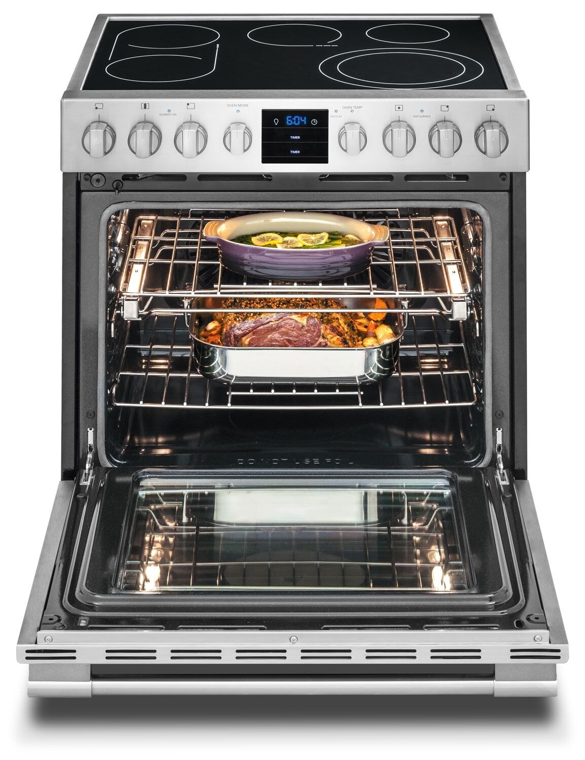 Frigidaire Professional 5.1 Cu. Ft. SlideIn Electric Range Stainless