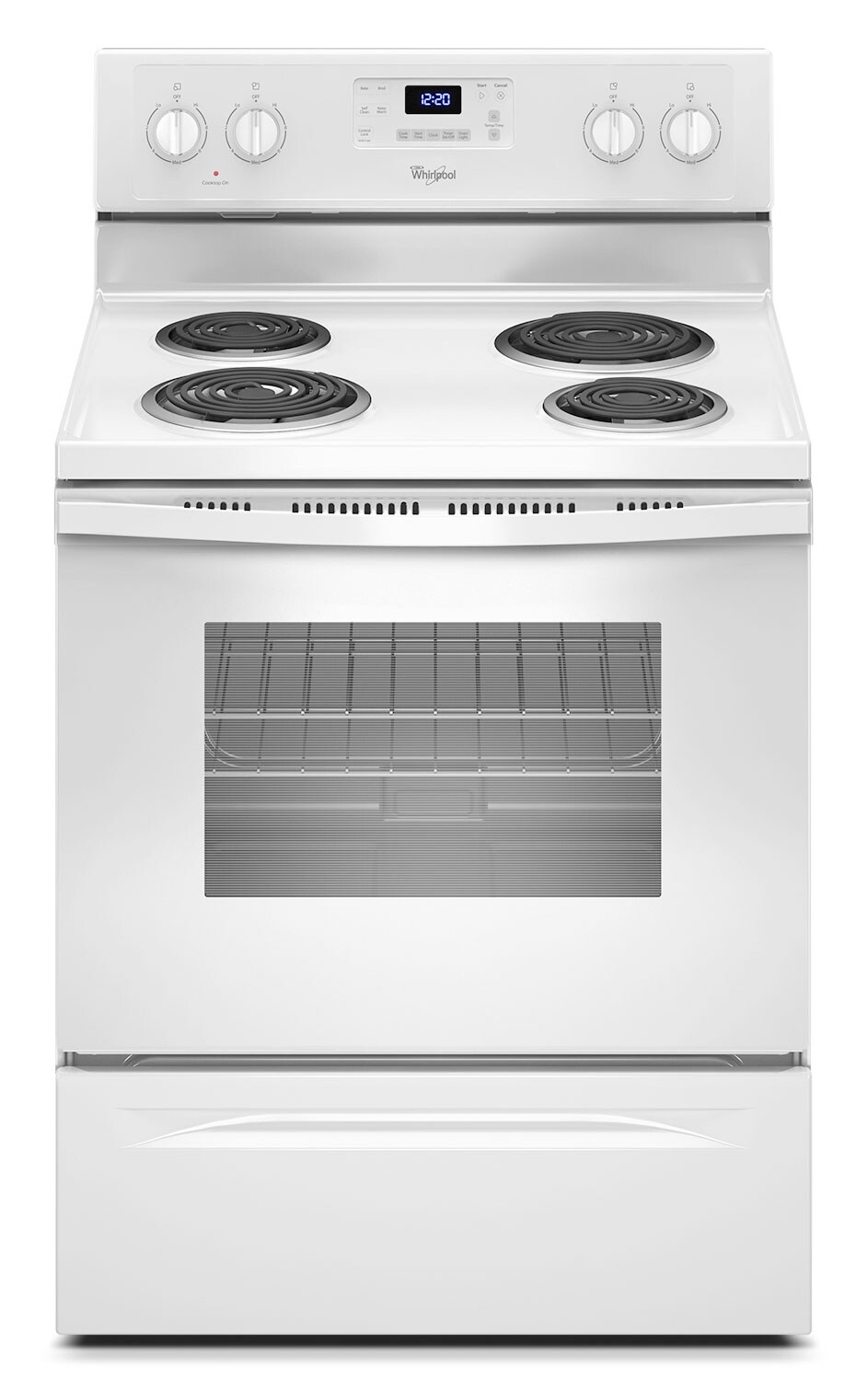 Whirlpool 4.8 Cu. Ft. Electric Range with AccuBake® System Stainless