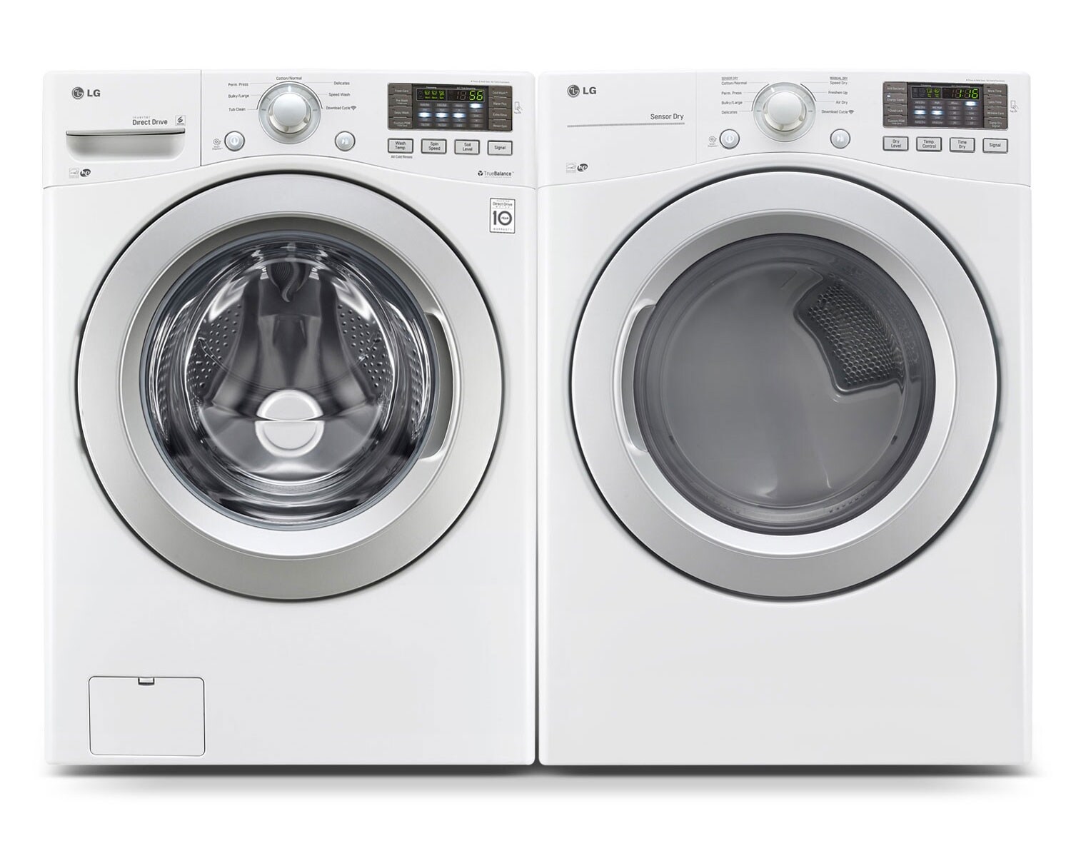 LG Laundry - WM3170CW/DLE3170W