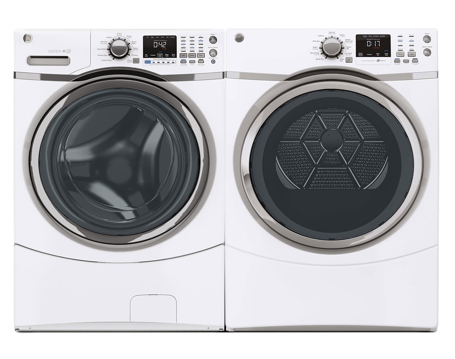 GE Laundry - GFWS1700HWW / GFMS170EHWW / GFMS170GHWW