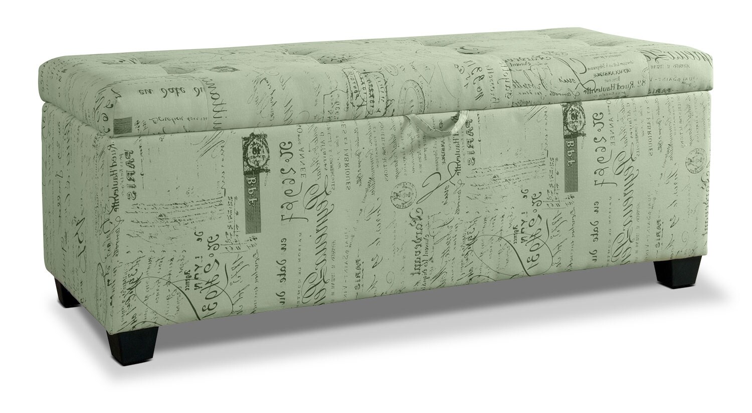 Amalia Ottoman with Shoe Storage Beige The Brick