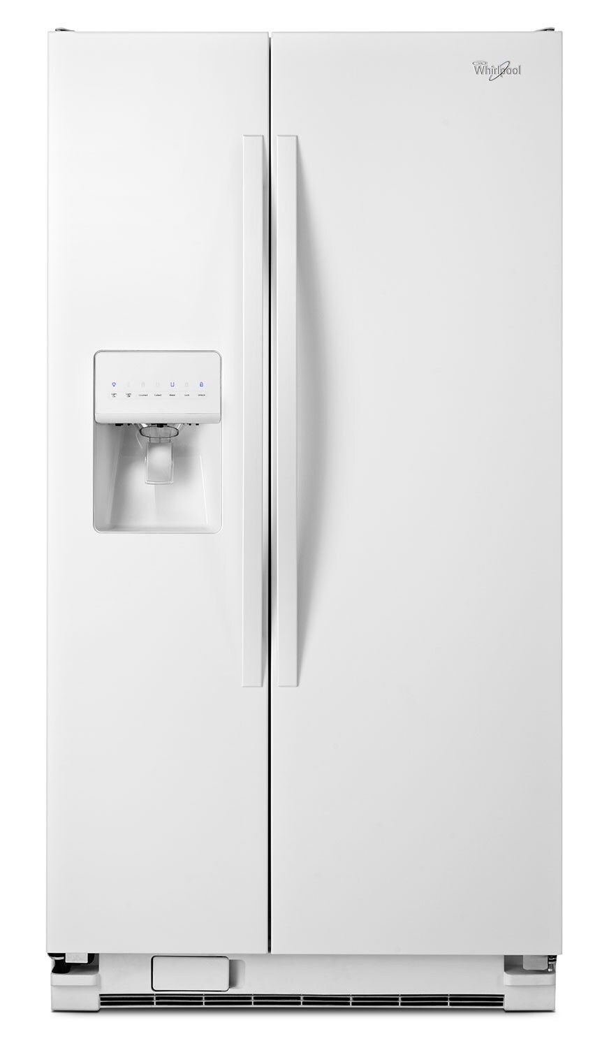 Whirlpool White SidebySide Refrigerator (24.5 Cu. Ft.) WRS335FDDW