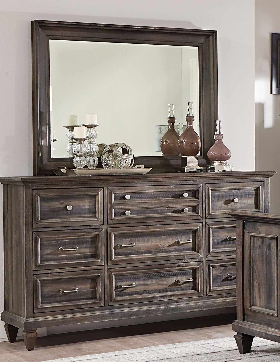 Calistoga Dresser Weathered Charcoal The Brick