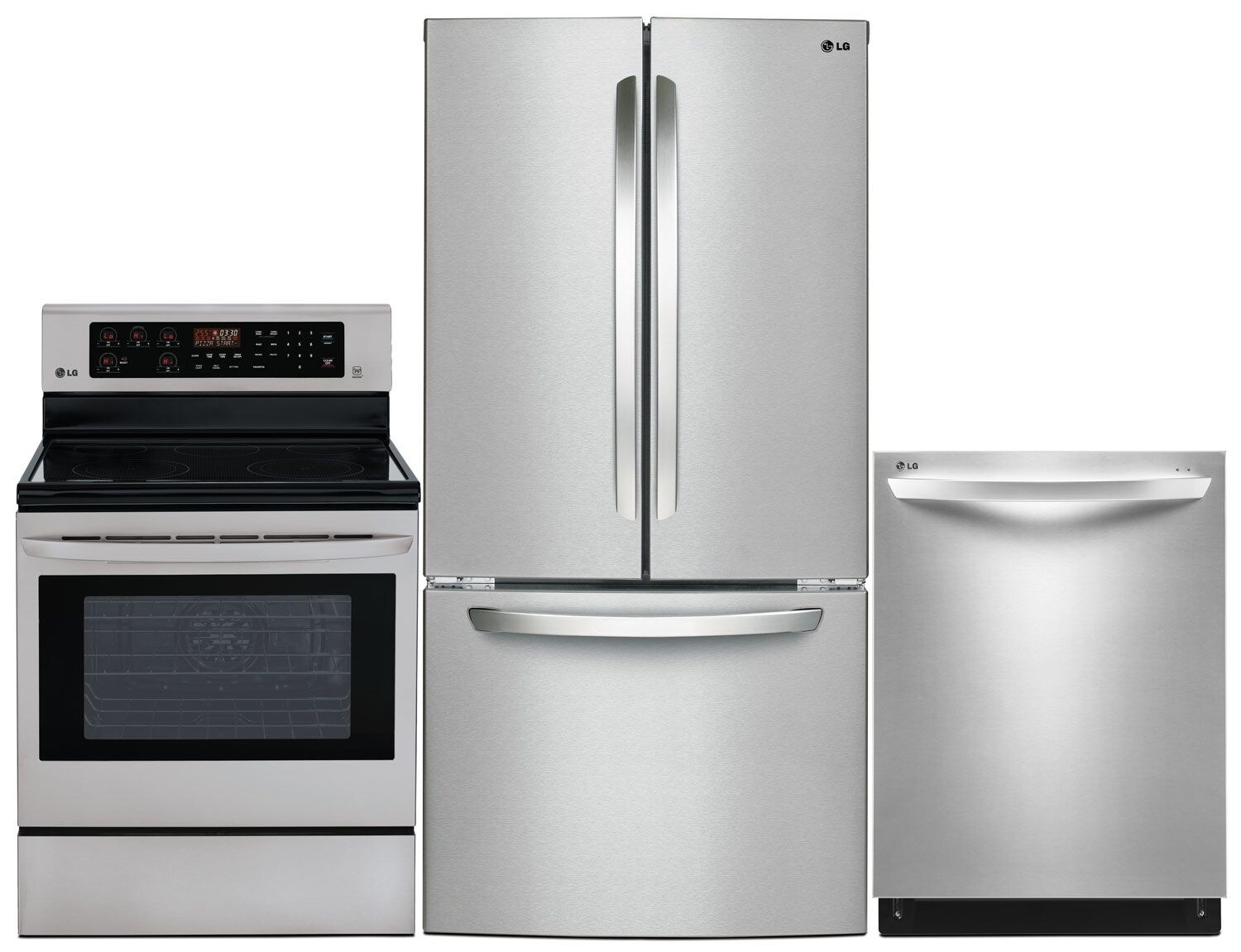 LG 24 Cu. Ft. French Door Refrigerator with Smart Cooling System