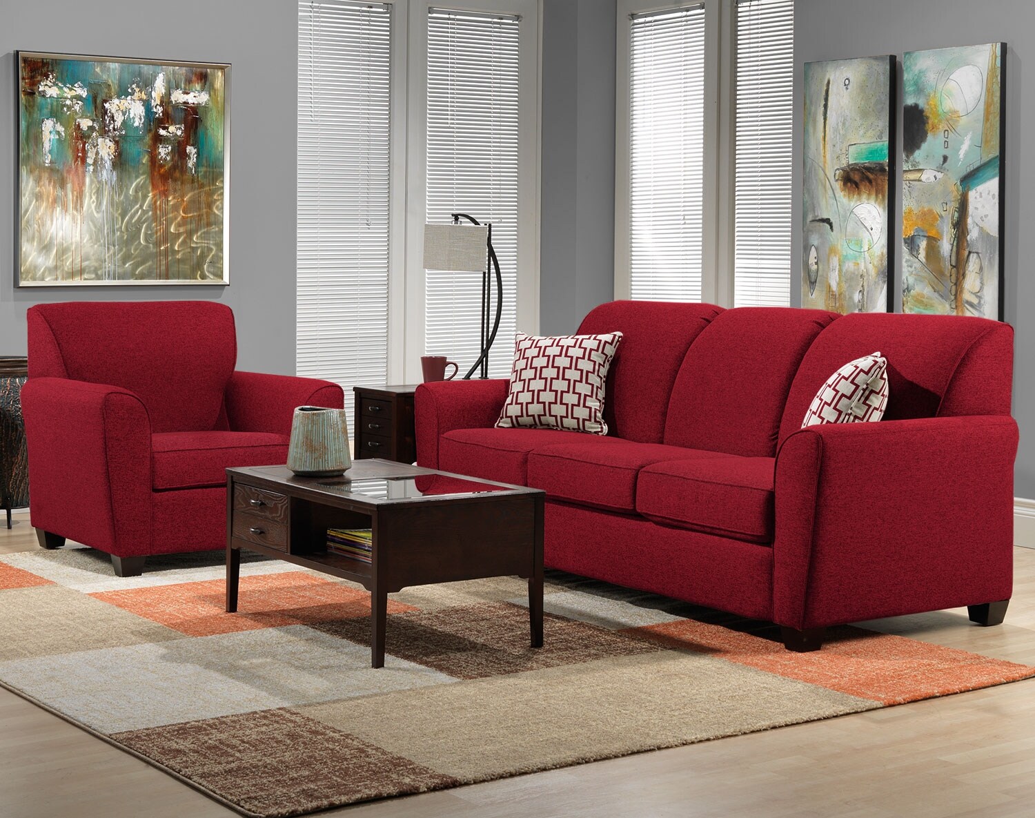The Ashby Collection - Red