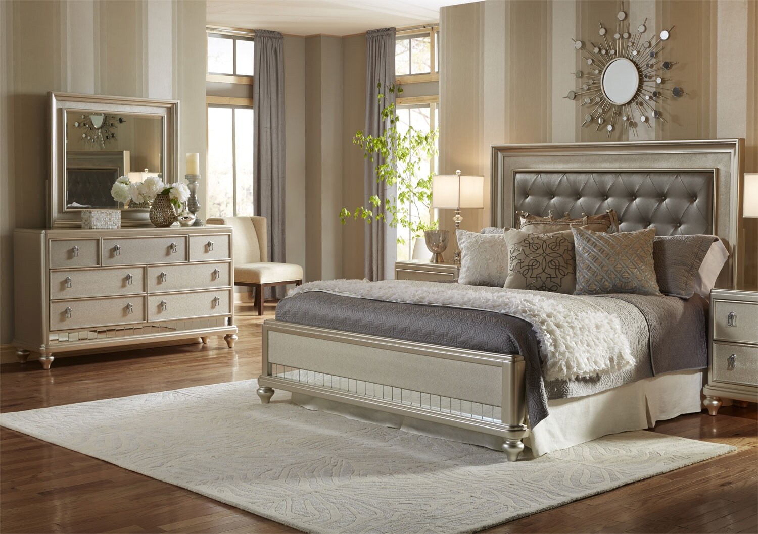 Diva 5 Piece Queen Bedroom Package The Brick