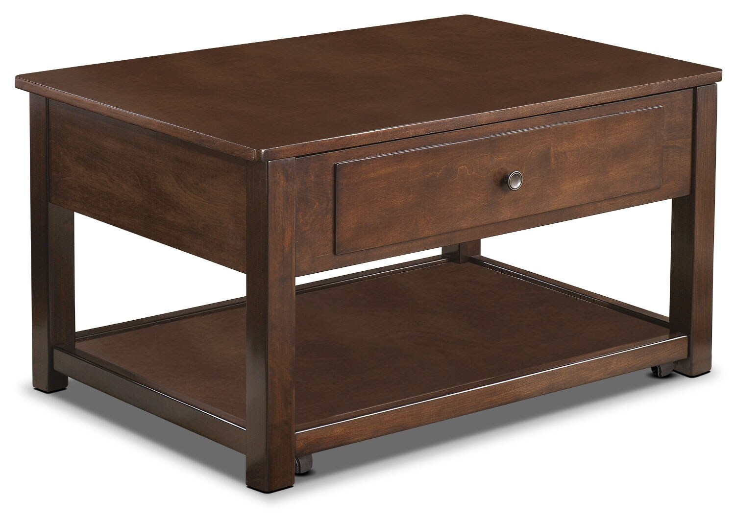 Marion Coffee Table with LiftTop and Casters The Brick