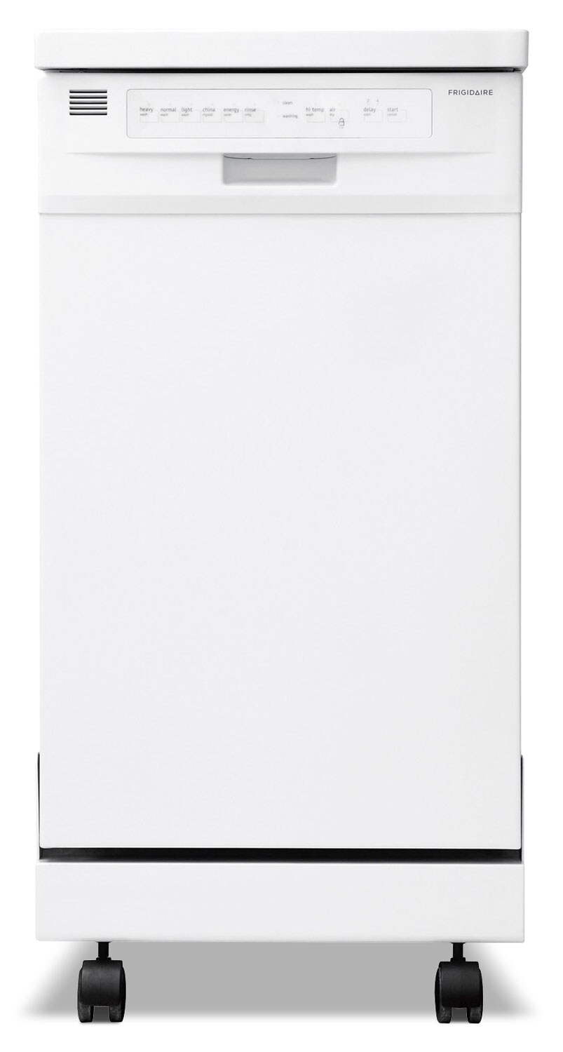 Frigidaire White Portable 18" Dishwasher FFPD1821MW Leon's