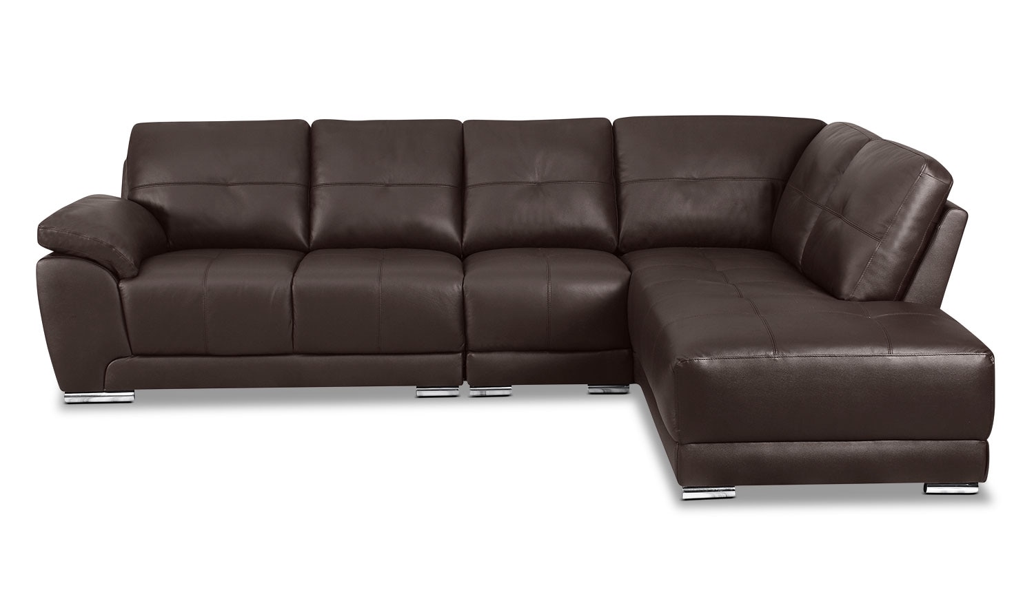 genuine leather living room sectionals