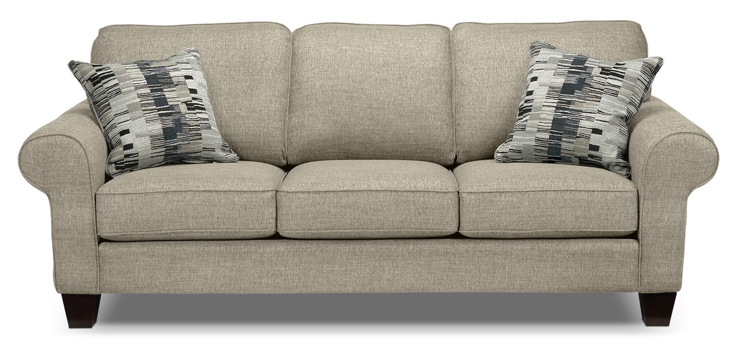 Drake Sofa Taupe Leon's