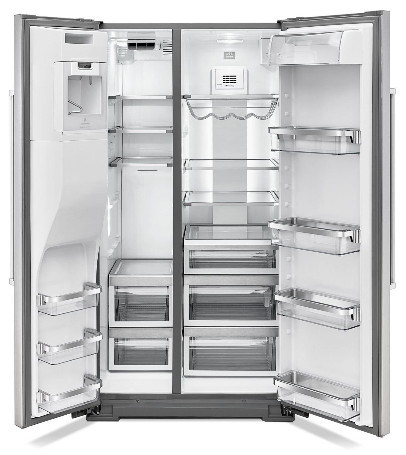 KitchenAid 24.8 Cu. Ft. Standard Depth SidebySide Refrigerator